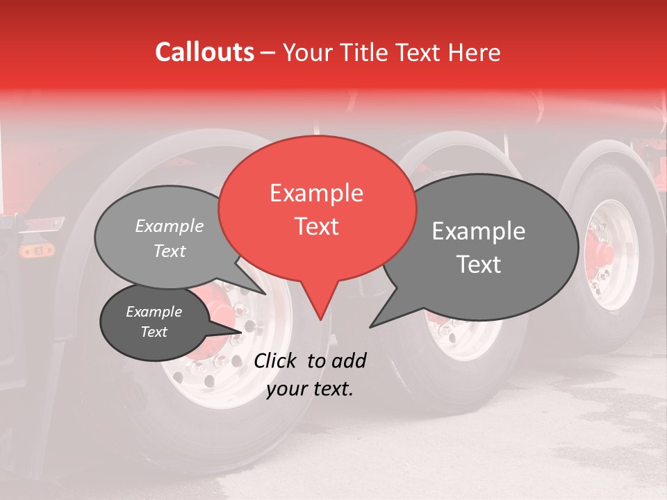 Orange Isolated Home PowerPoint Template