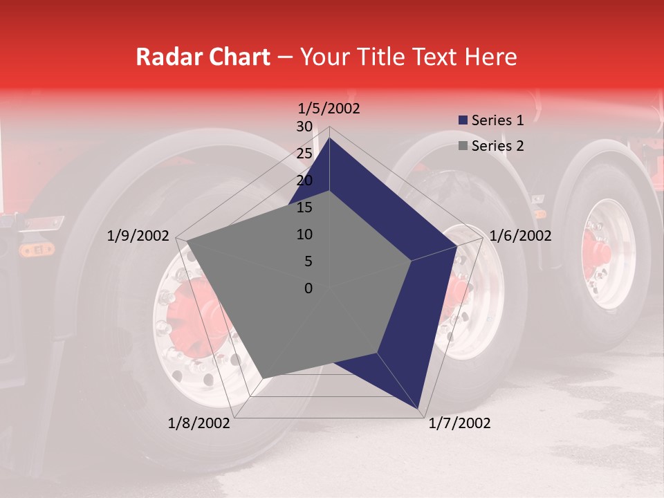 Orange Isolated Home PowerPoint Template