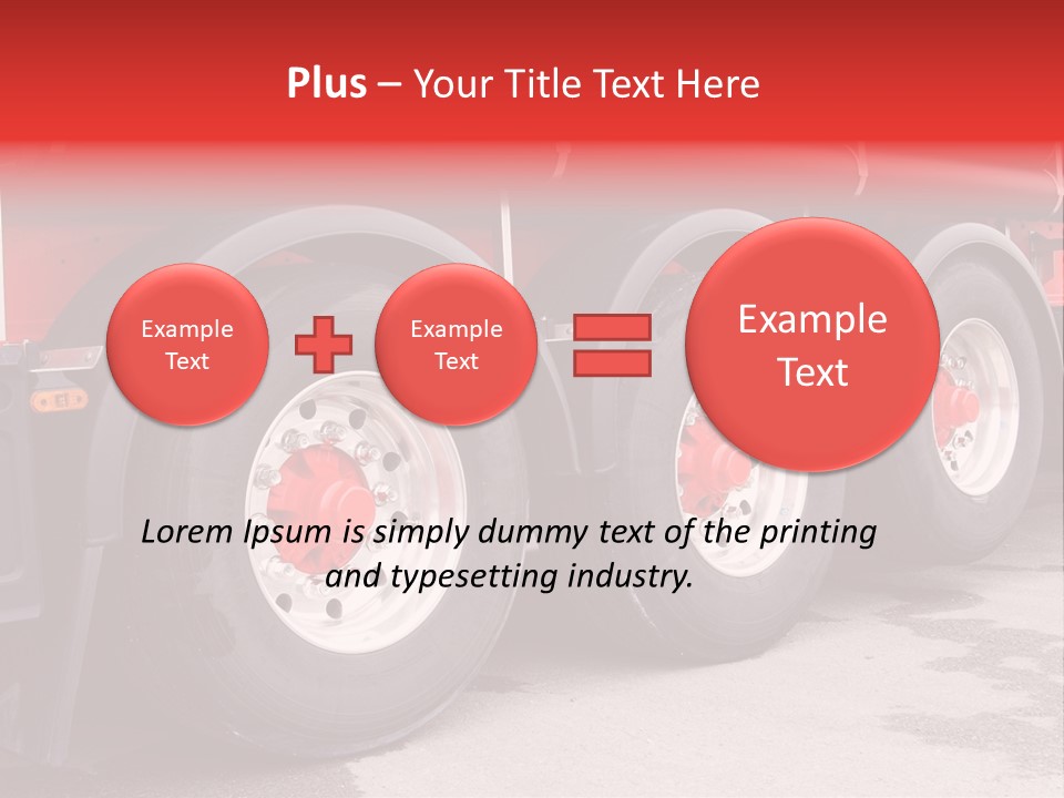 Orange Isolated Home PowerPoint Template