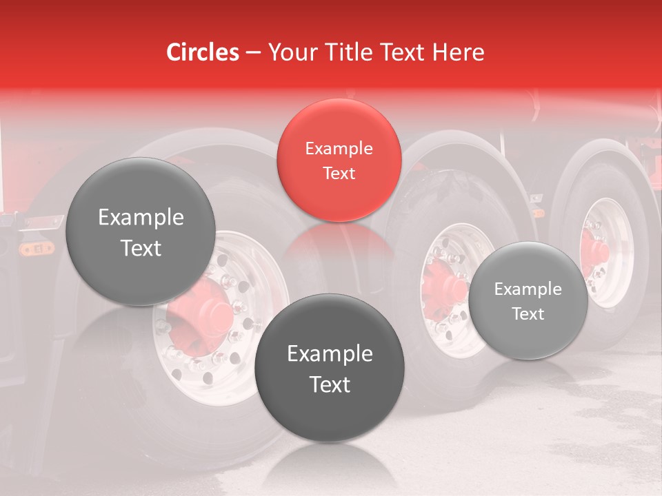 Orange Isolated Home PowerPoint Template