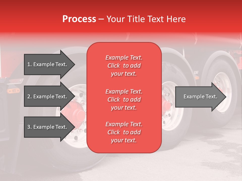 Orange Isolated Home PowerPoint Template