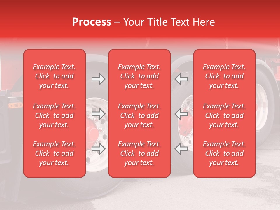 Orange Isolated Home PowerPoint Template