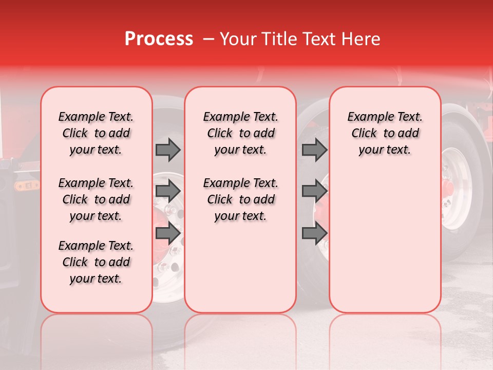 Orange Isolated Home PowerPoint Template