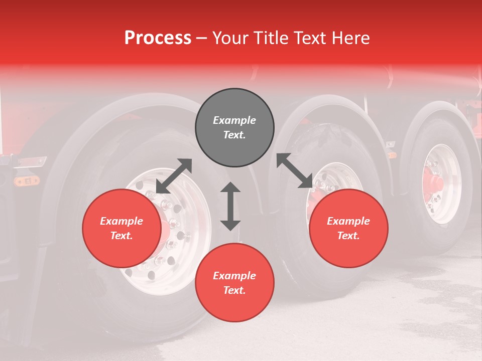 Orange Isolated Home PowerPoint Template