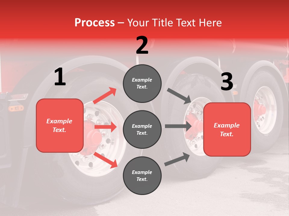 Orange Isolated Home PowerPoint Template