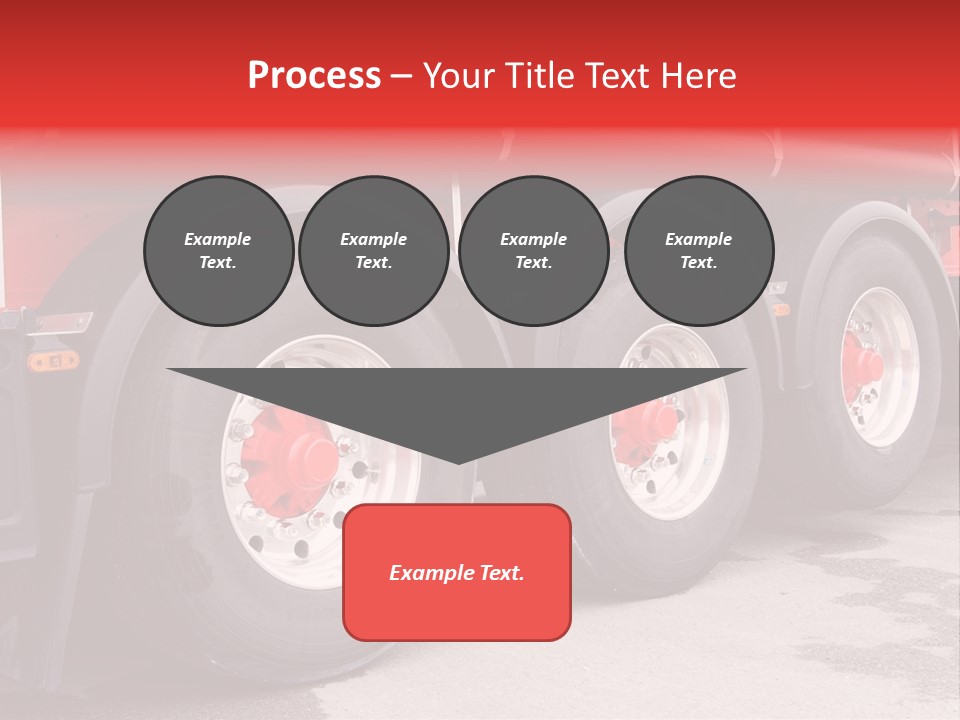 Orange Isolated Home PowerPoint Template