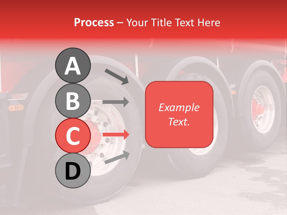Orange Isolated Home PowerPoint Template