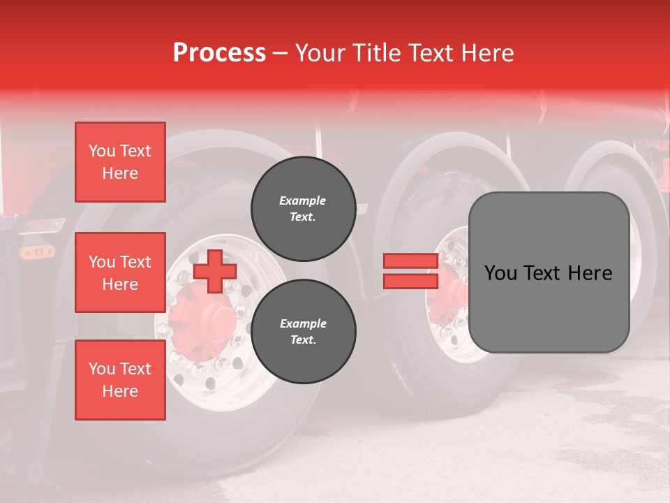 Orange Isolated Home PowerPoint Template