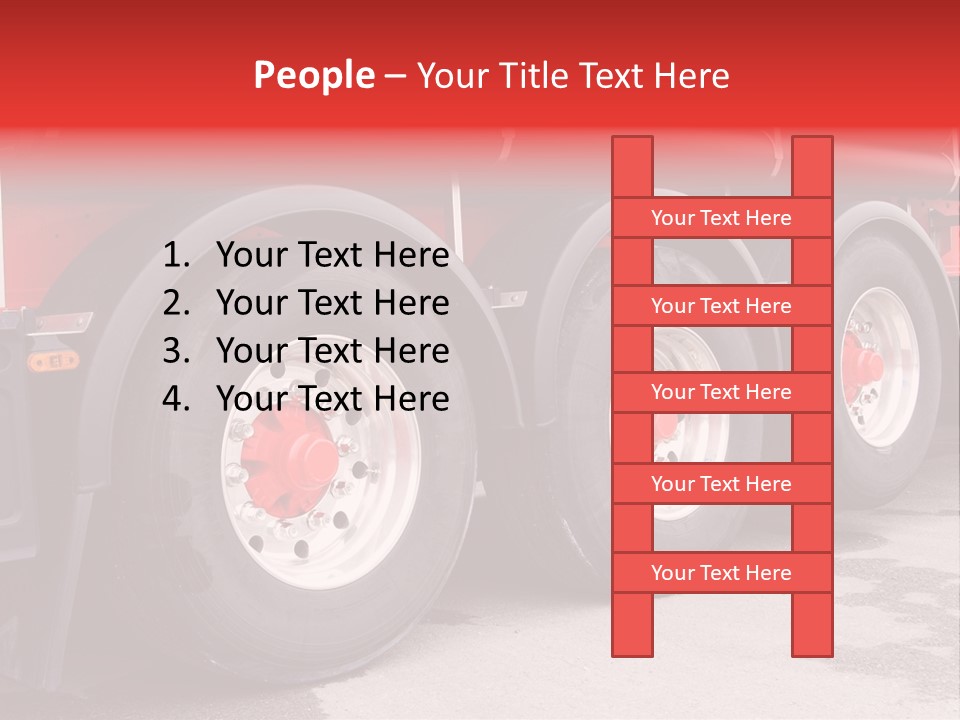 Orange Isolated Home PowerPoint Template