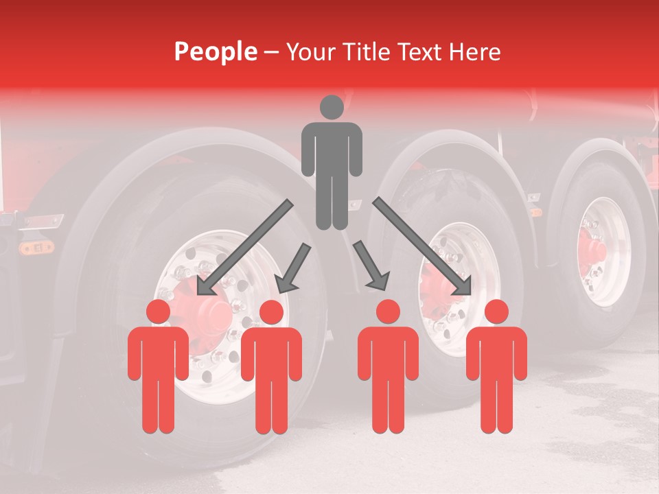 Orange Isolated Home PowerPoint Template