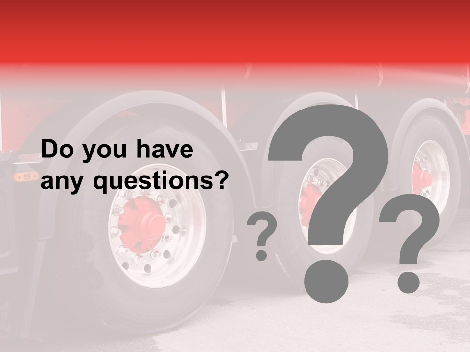 Orange Isolated Home PowerPoint Template