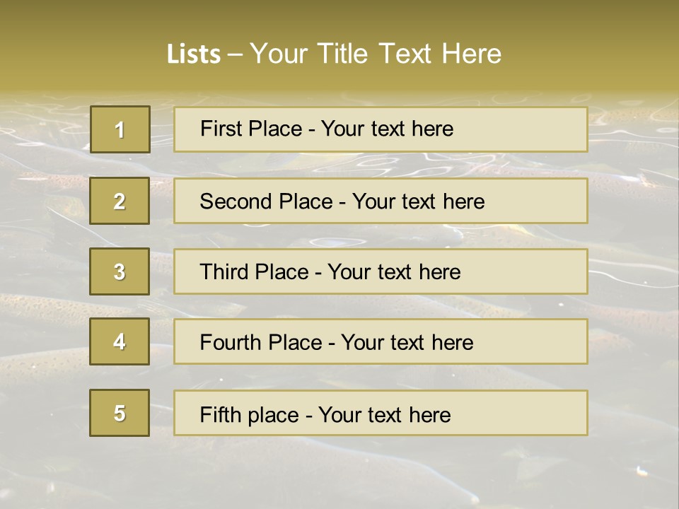 Orange Meal Part PowerPoint Template