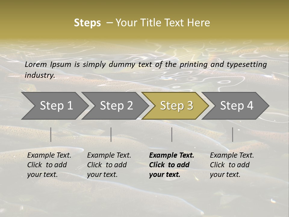 Orange Meal Part PowerPoint Template