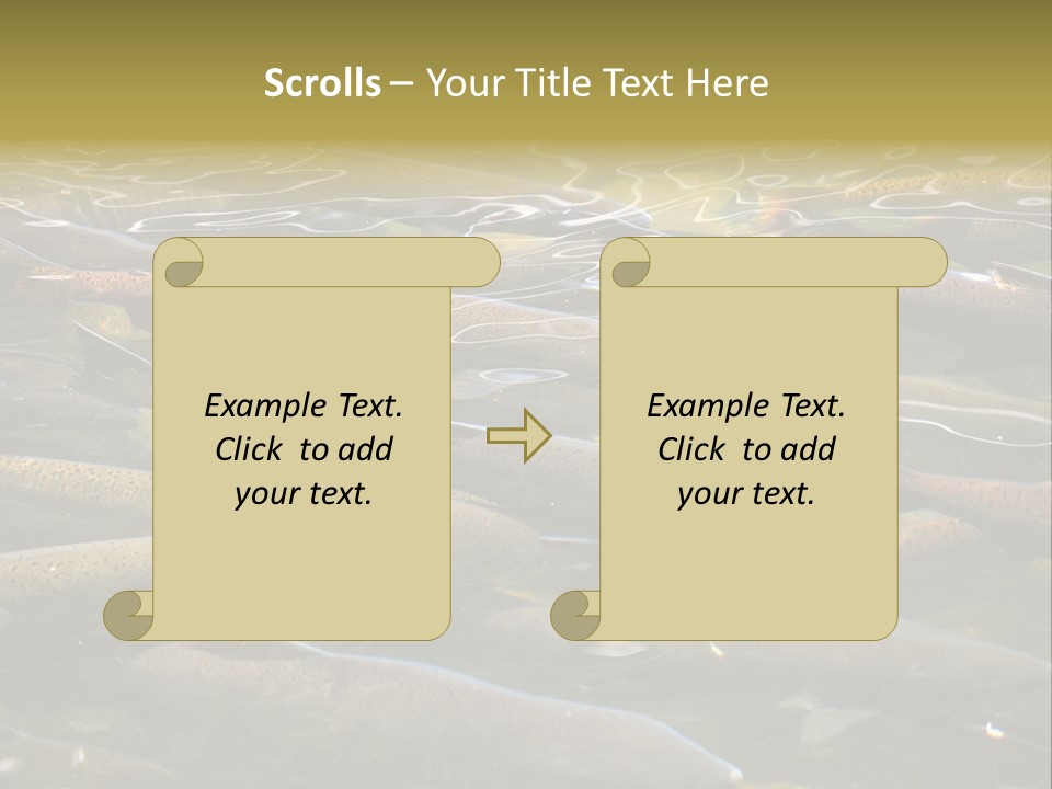 Orange Meal Part PowerPoint Template