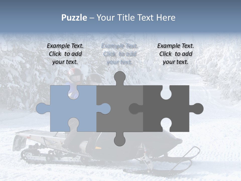 Protein Section Female PowerPoint Template