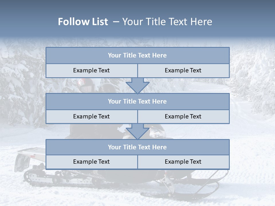 Protein Section Female PowerPoint Template