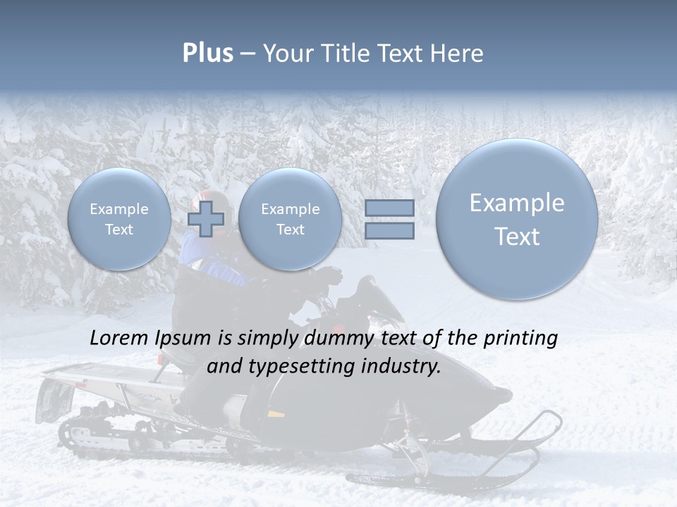 Protein Section Female PowerPoint Template