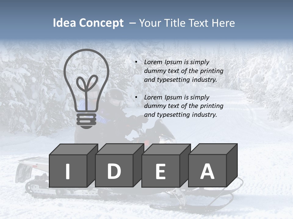 Protein Section Female PowerPoint Template