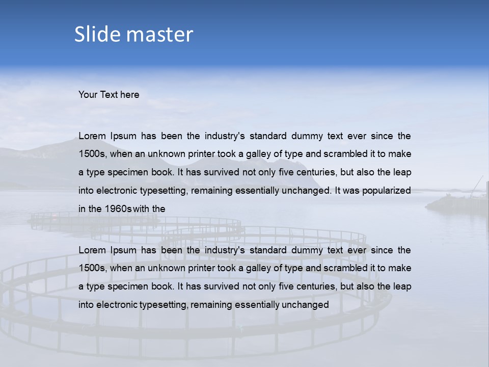 Section Enjoying Appetizer PowerPoint Template