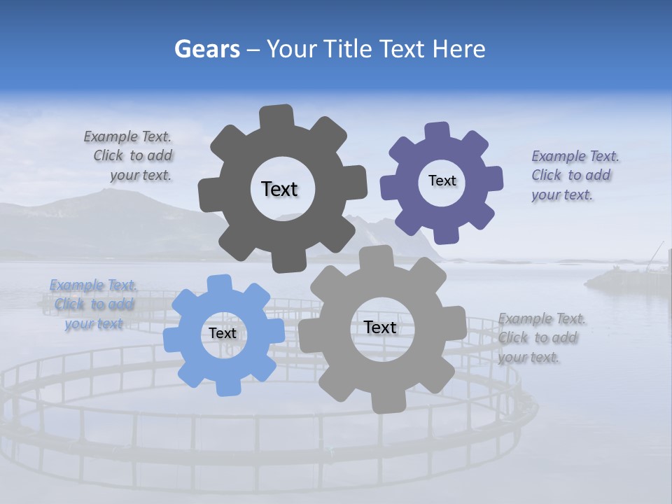 Section Enjoying Appetizer PowerPoint Template