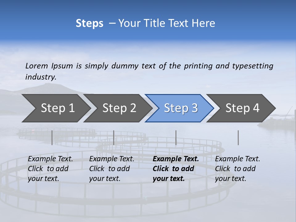 Section Enjoying Appetizer PowerPoint Template