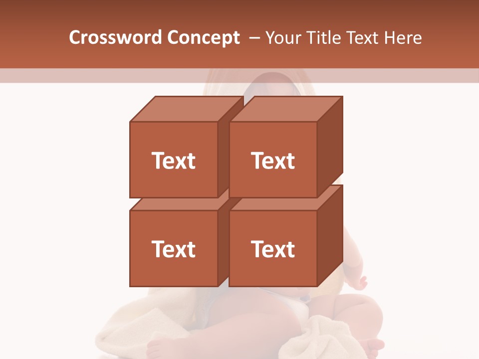 Motherhood Section Woman PowerPoint Template