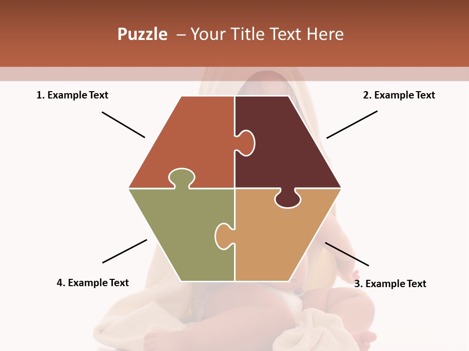 Motherhood Section Woman PowerPoint Template