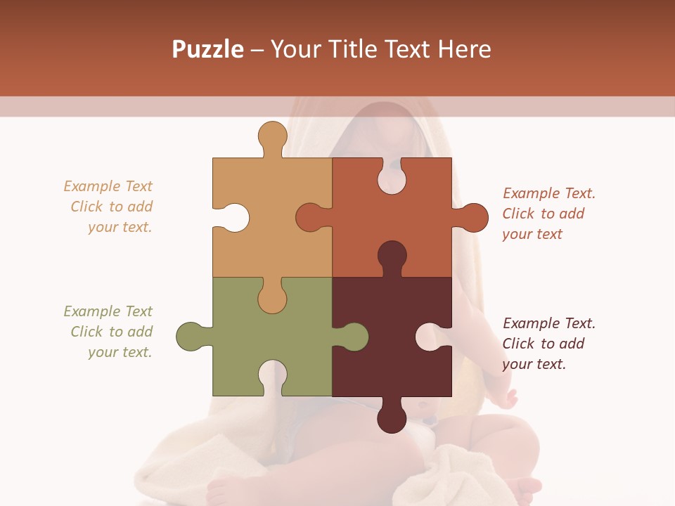 Motherhood Section Woman PowerPoint Template