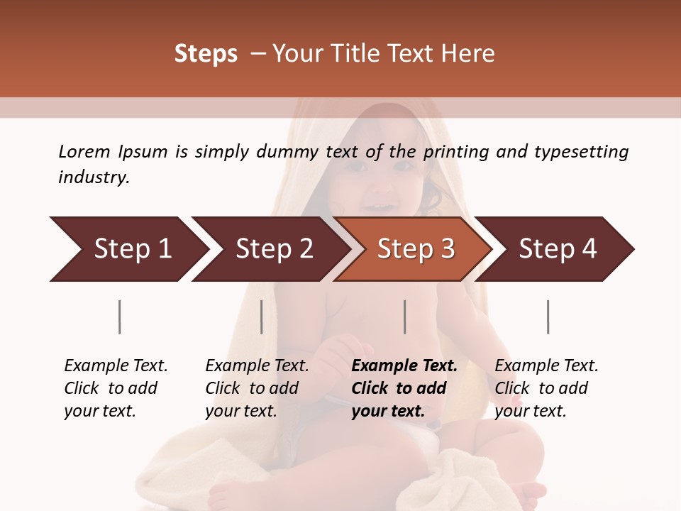 Motherhood Section Woman PowerPoint Template