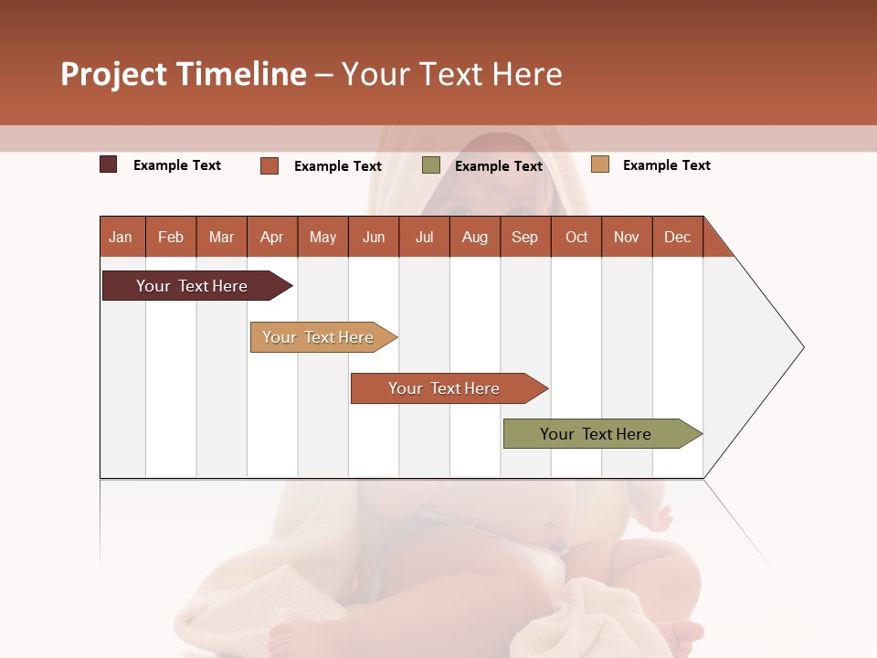 Motherhood Section Woman PowerPoint Template