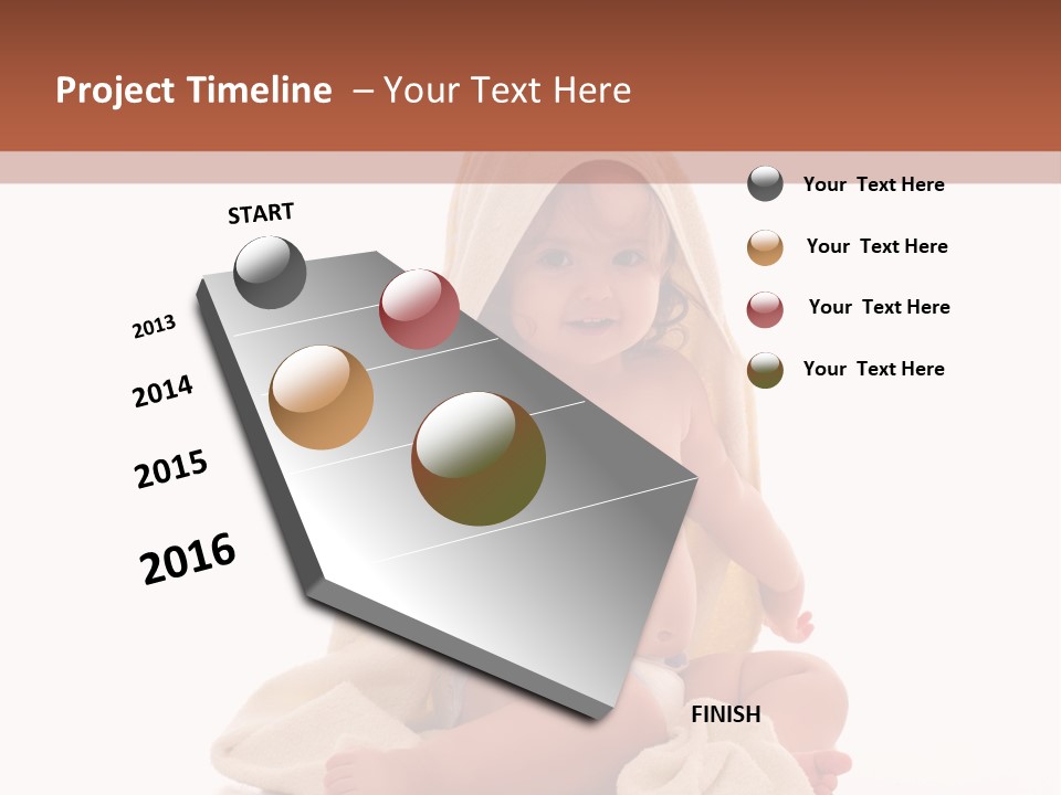 Motherhood Section Woman PowerPoint Template