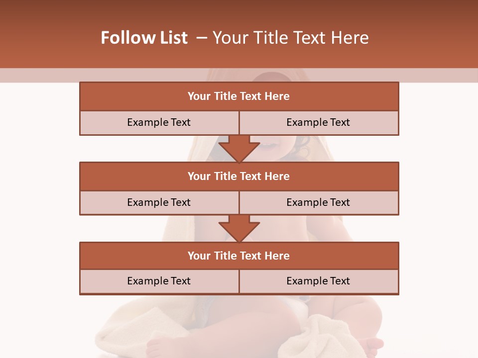 Motherhood Section Woman PowerPoint Template