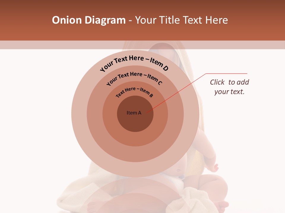 Motherhood Section Woman PowerPoint Template