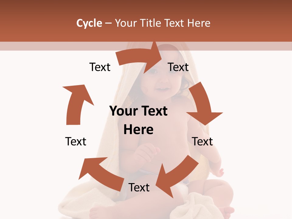 Motherhood Section Woman PowerPoint Template