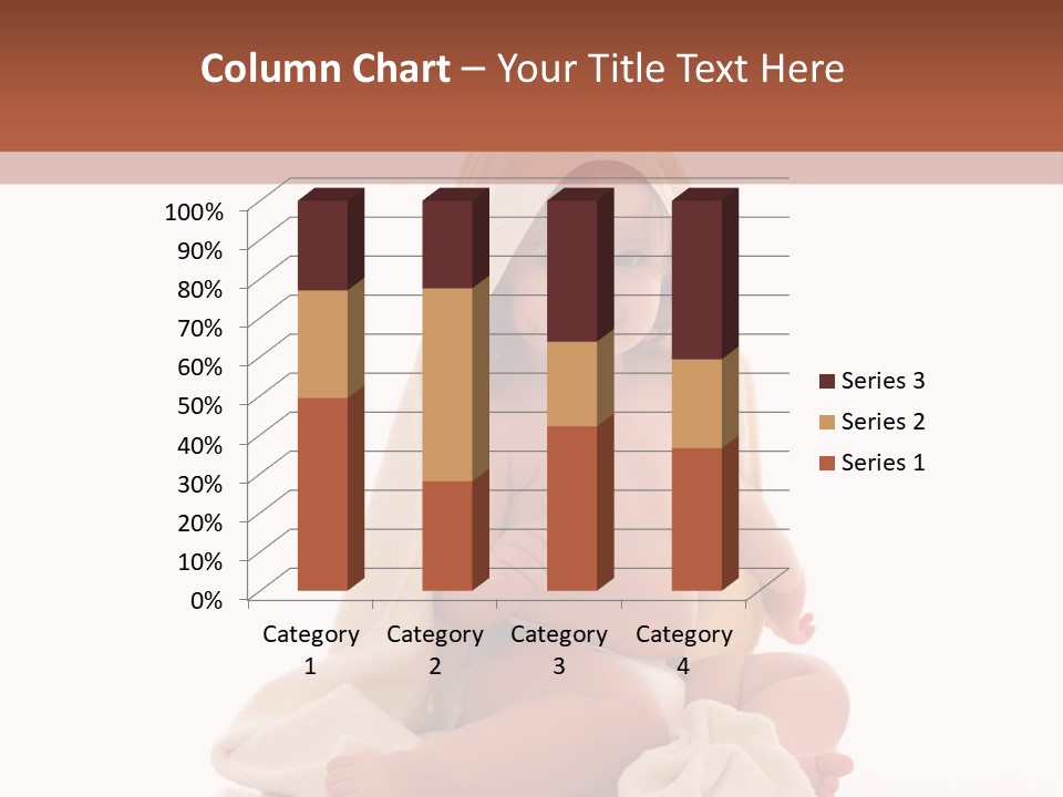 Motherhood Section Woman PowerPoint Template