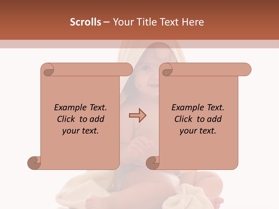 Motherhood Section Woman PowerPoint Template