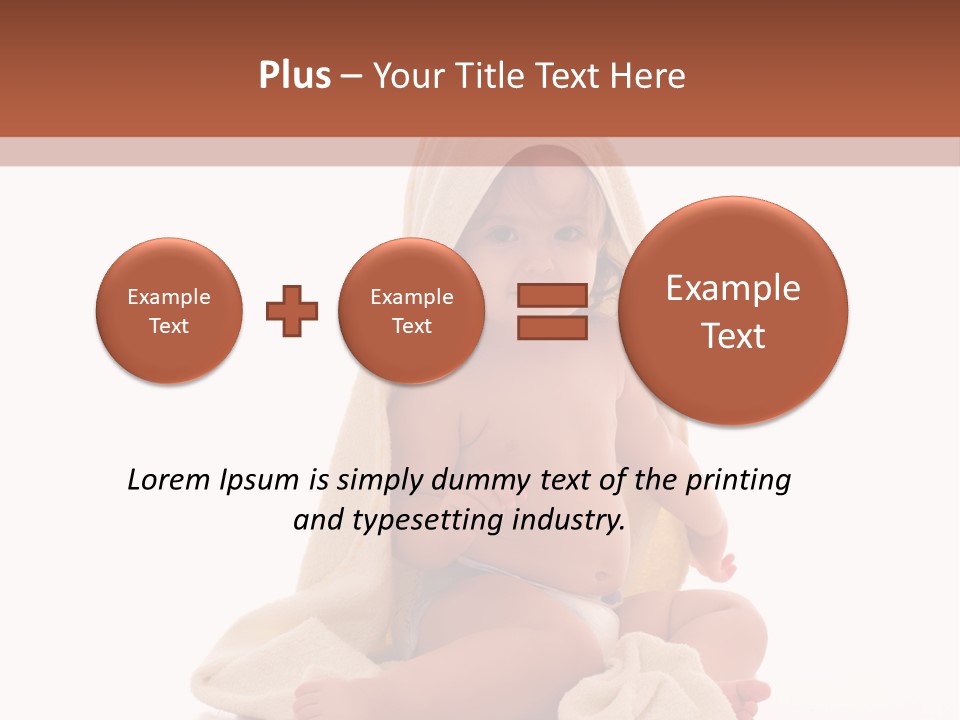 Motherhood Section Woman PowerPoint Template