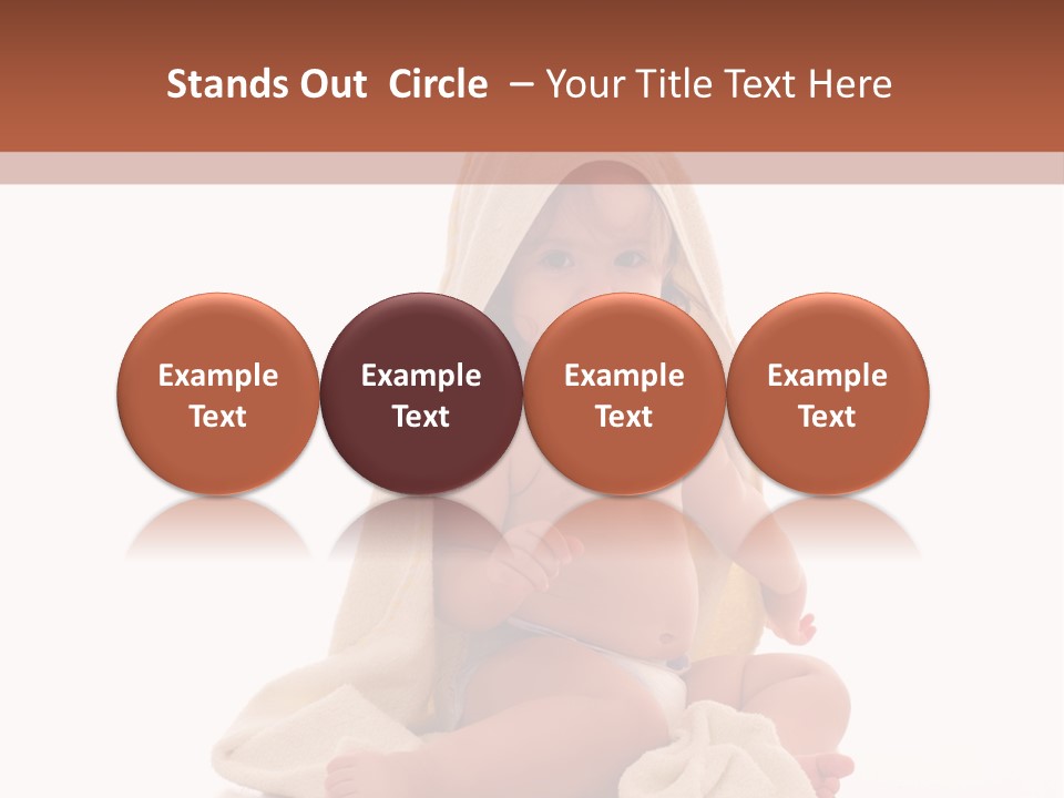 Motherhood Section Woman PowerPoint Template