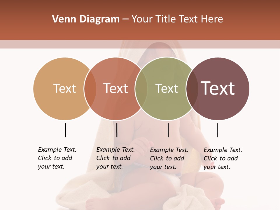 Motherhood Section Woman PowerPoint Template