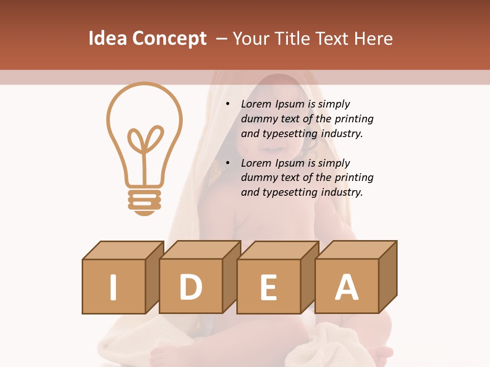 Motherhood Section Woman PowerPoint Template