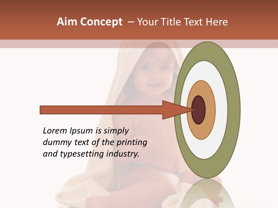 Motherhood Section Woman PowerPoint Template