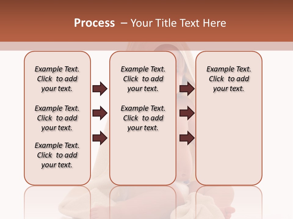 Motherhood Section Woman PowerPoint Template
