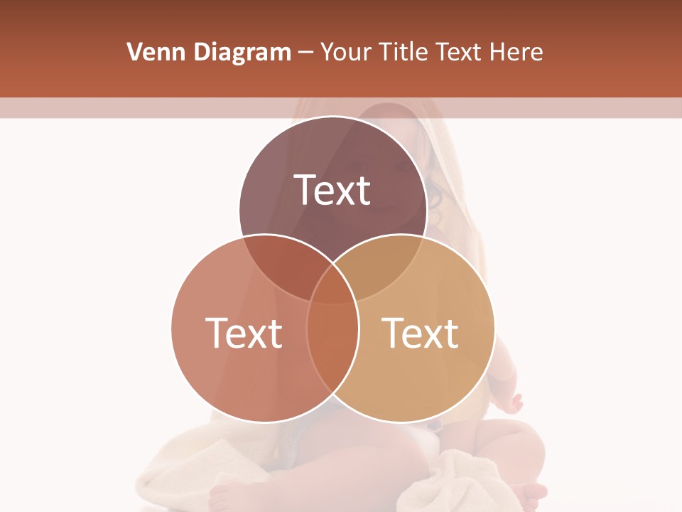 Motherhood Section Woman PowerPoint Template