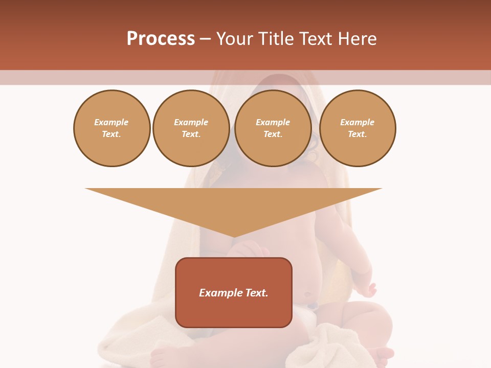 Motherhood Section Woman PowerPoint Template