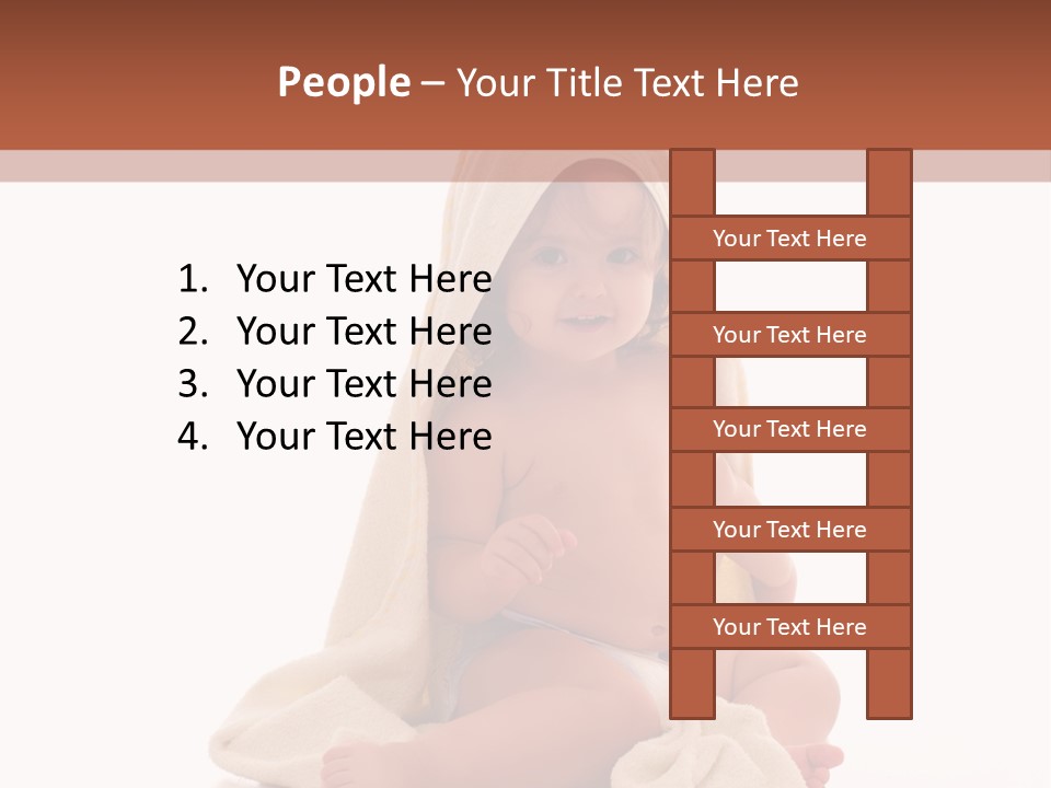 Motherhood Section Woman PowerPoint Template