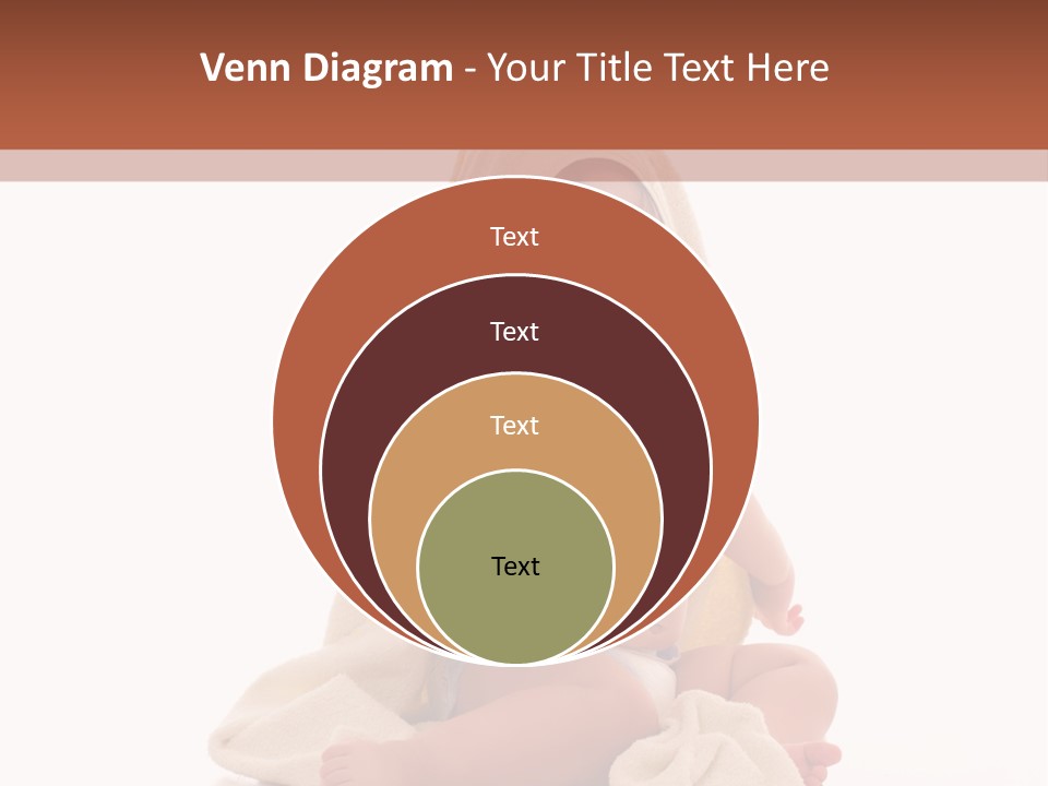 Motherhood Section Woman PowerPoint Template