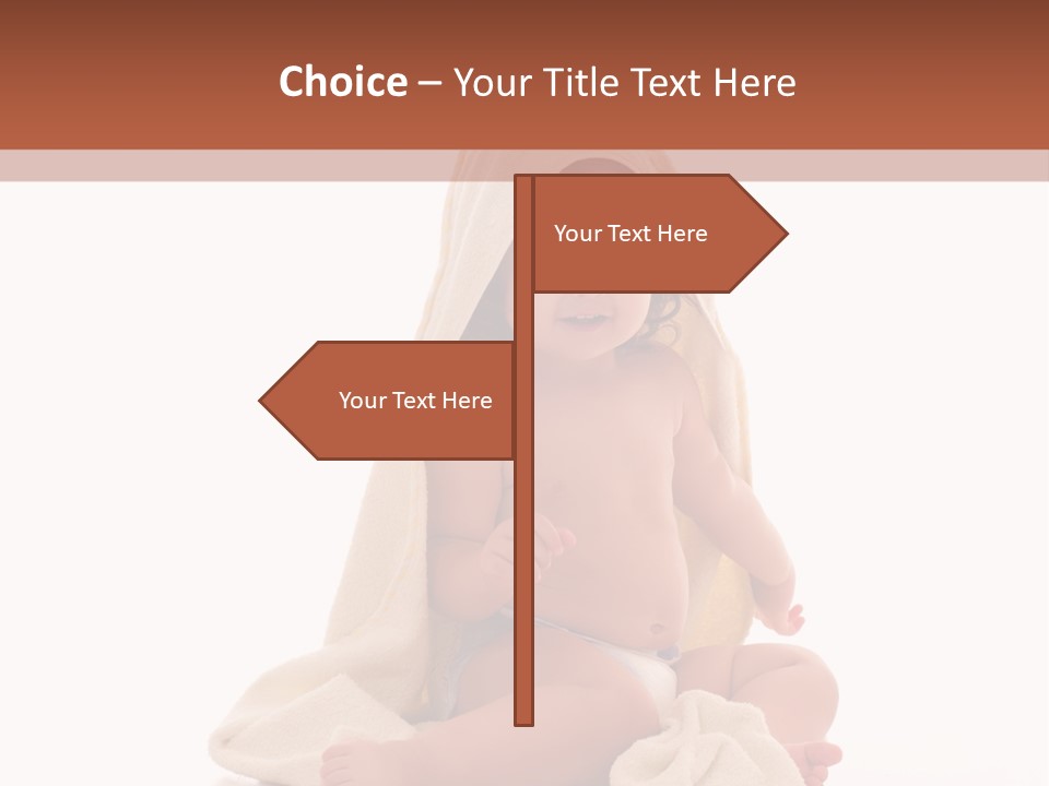 Motherhood Section Woman PowerPoint Template