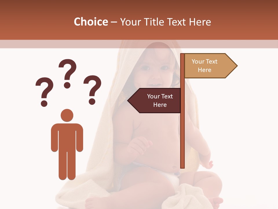 Motherhood Section Woman PowerPoint Template