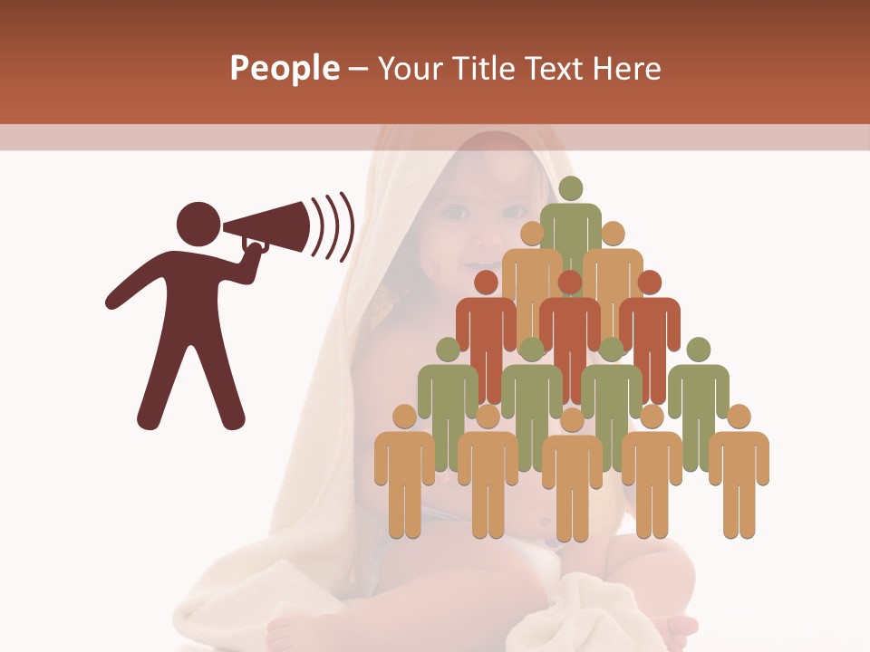 Motherhood Section Woman PowerPoint Template