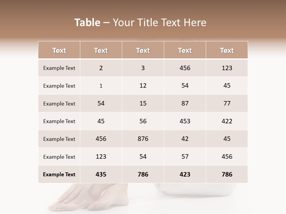 Freshness Home Raw PowerPoint Template